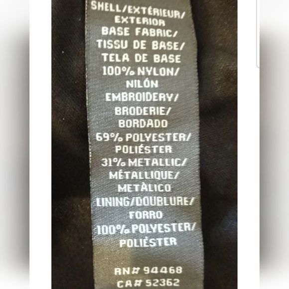 🔥Vera Wang Black & Gold Embroidered Cocktail Dress NWT Sz. 2 - Picture 4 of 9